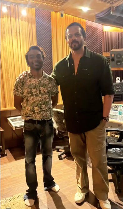 With director Rohit Shetty